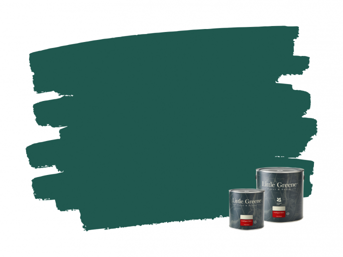 Little Greene Intelligent Gloss - Mid Azure Green 96