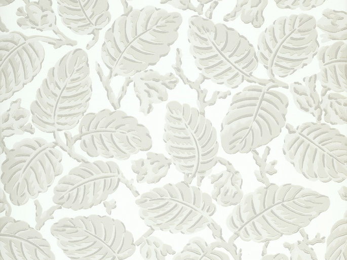 Ton-sur-ton behang van Little Greene Beech Nut - Warm Grey