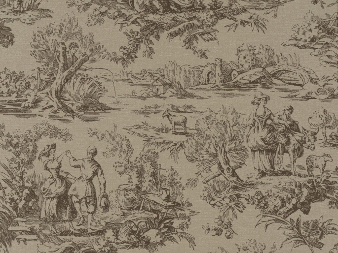 Little Greene Lovers' Toile - Attic II