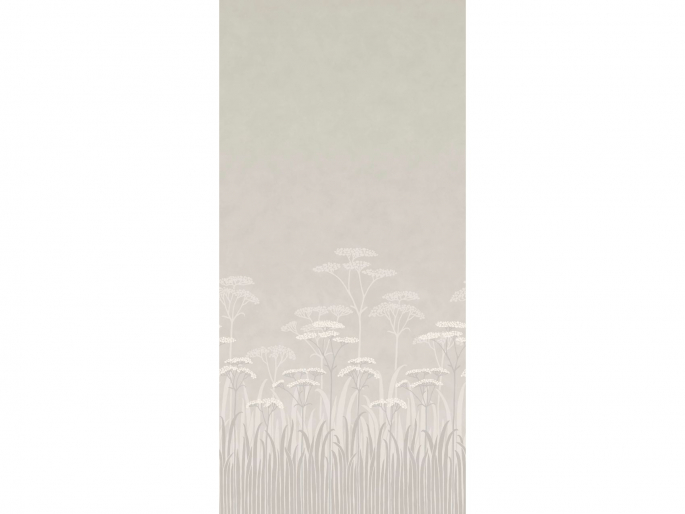 Patroon van Achillea - Brume behang van Little Greene afmeting 156x325 cm
