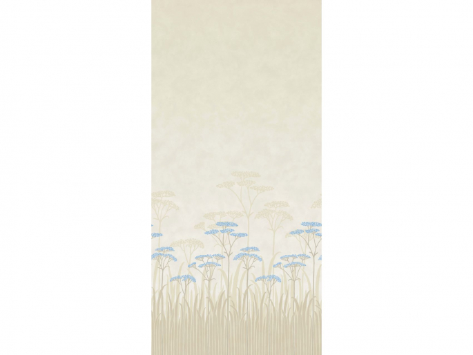 Patroon van Achillea - Dew behang Little Greene afmeting 156x325 cm