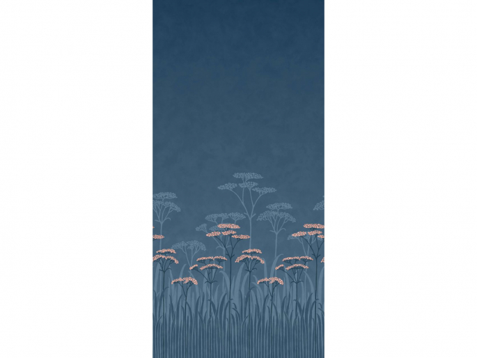 Little Greene Achillea - Nighttide patroonherhaling 156x325 cm 