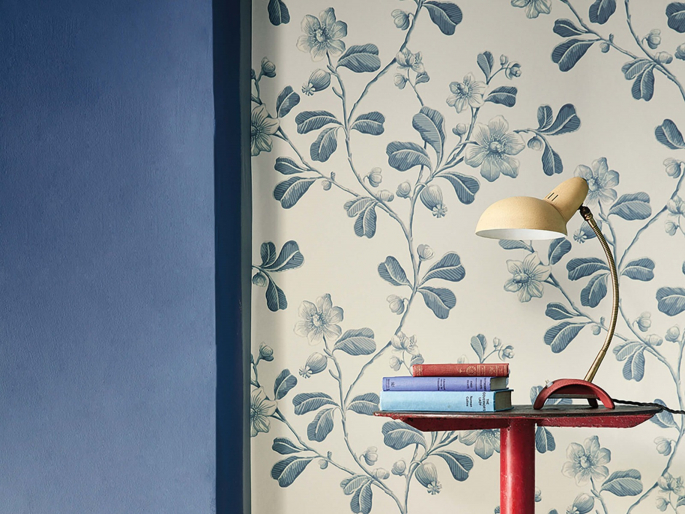 Little Greene behang Broadwick Street - Balsam