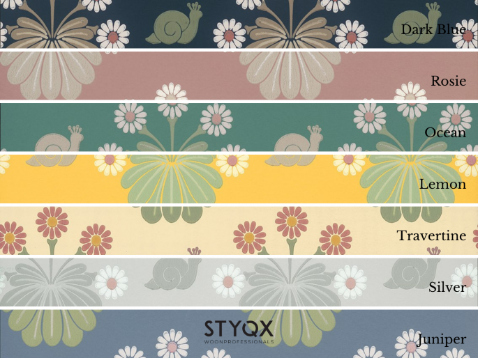 Little Greene Burges Snail - Lemon