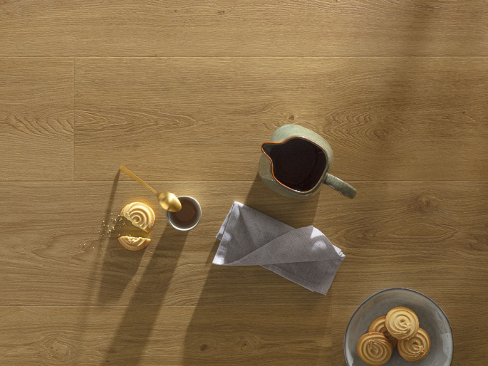 Floorify PVC Lange planken Gingerbread F026T