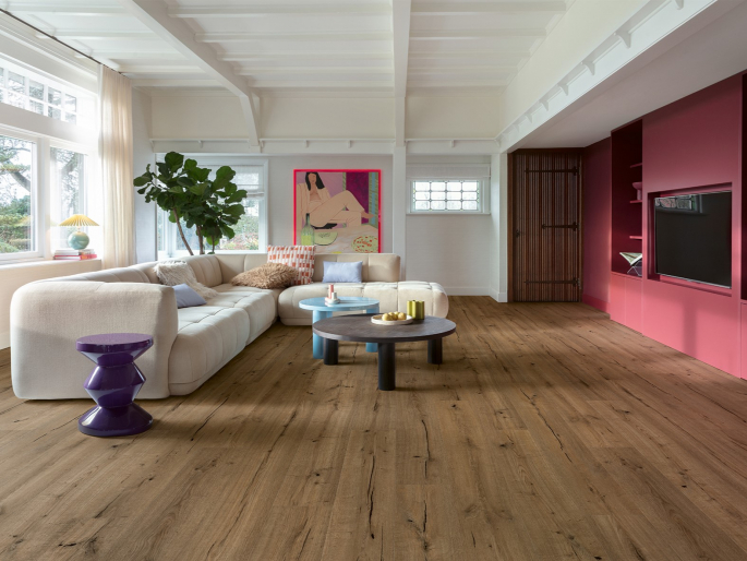 Floorify PVC Lange planken Café René F038
