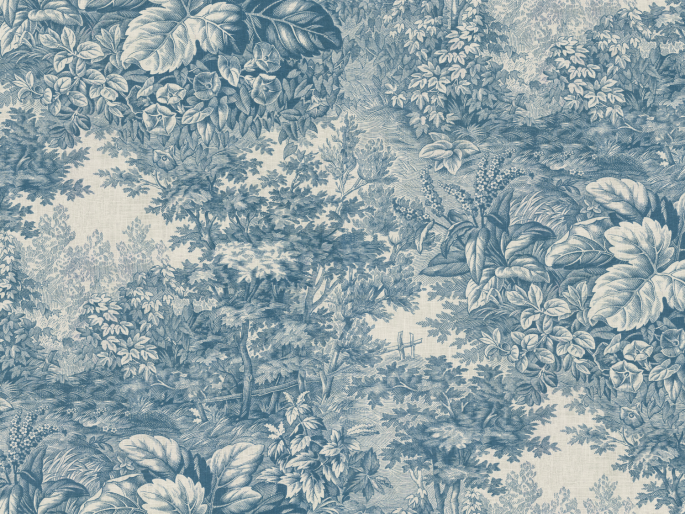 Sandberg Forest Toile - Blue