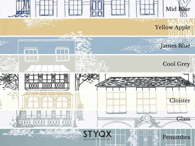 Little Greene Hampstead - Glass