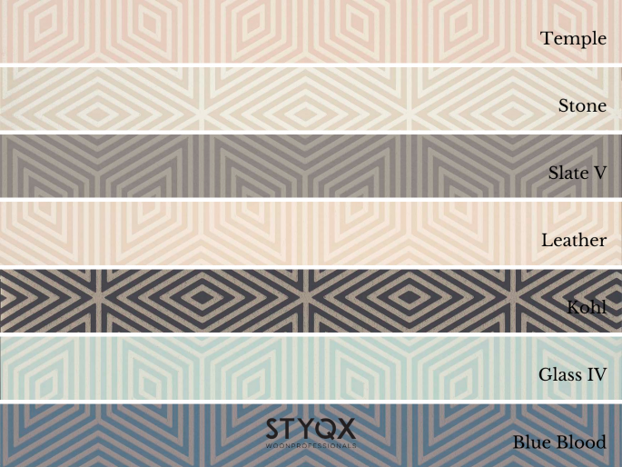 Paint & Paper Library Marquetry Tile - Glass IV