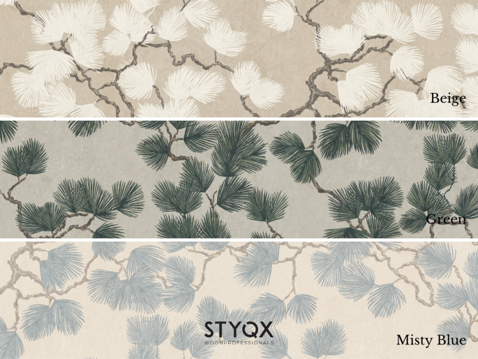 Sandberg Pine Mural - Green