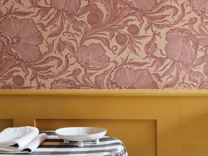 Little Greene Poppy Trail - Masquerade