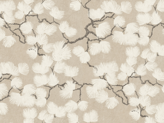 Sandberg Pine Mural - Beige
