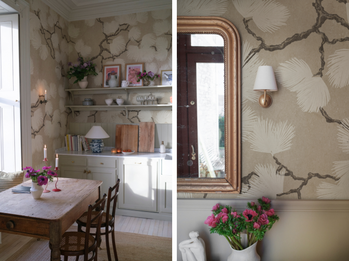Sandberg Pine Mural - Beige