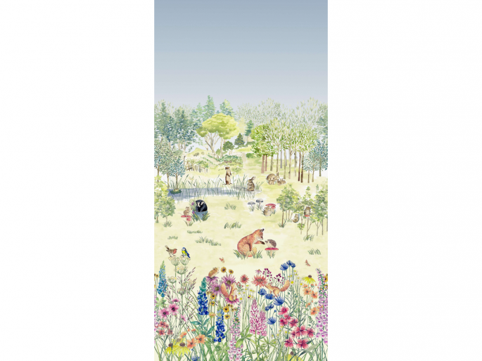 Little Greene behang Potter's Woodland Spring patroon
