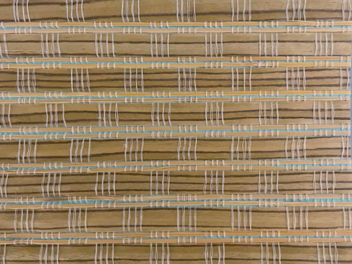 Catchii bamboe behang Turqoise - B002