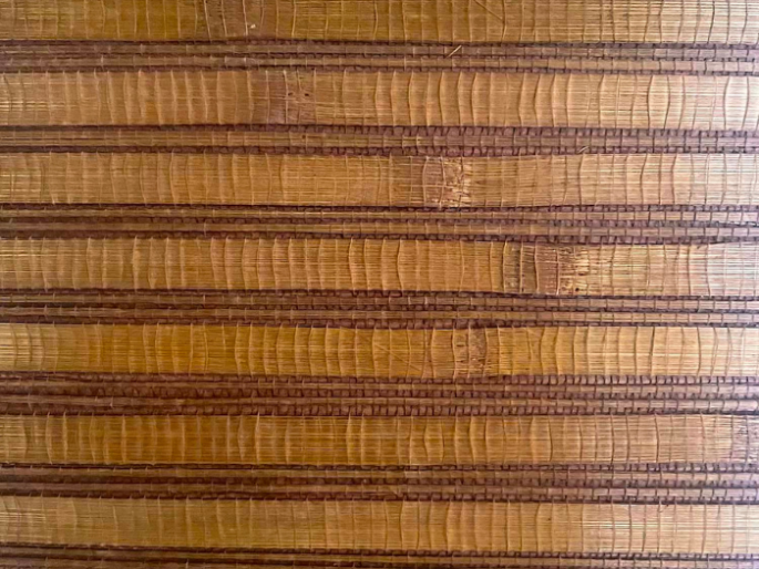 Catchii bamboe behang Cognac - B006