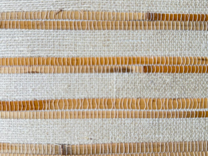 Catchii jute behang Sunset Stripe - J301