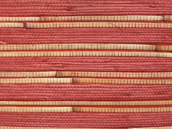 Catchii jute behang Cherry Wine - J308