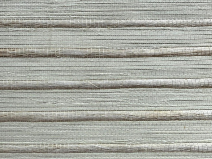 Catchii jute behang White Waffle - J602