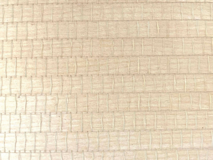 Catchii raffia behang Beige - R001