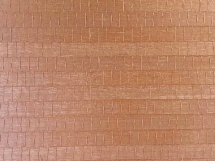 Catchii raffia behang Terracotta - R004