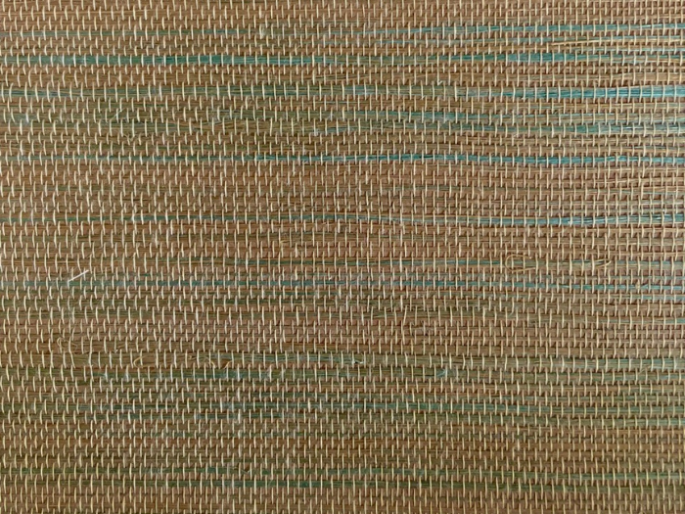 Catchii sisal behang Groen Camel Mix - S019