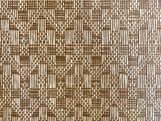 Catchii weave behang Aztec Patroon Bruin Beige - W014