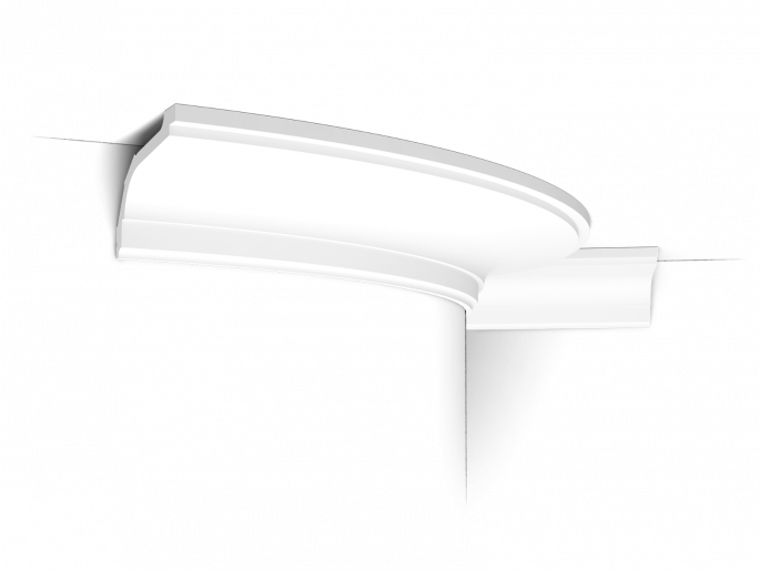 Orac flexibele kroonlijst C220F
