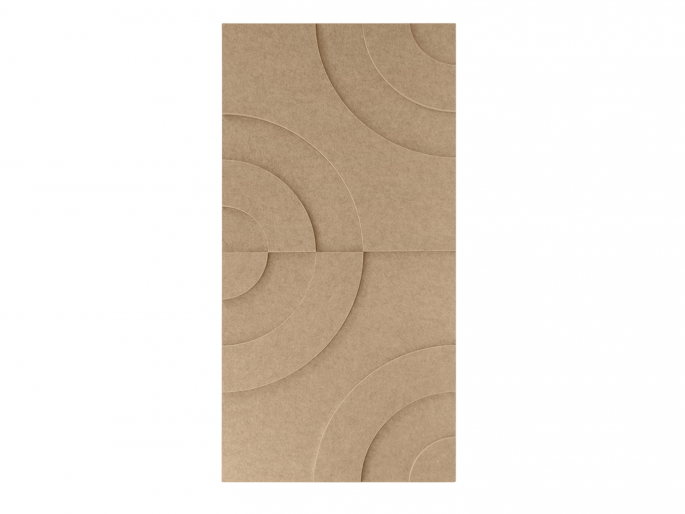 Maeven Art akoestische 3D panelen Maya III - Sand (set van 2)