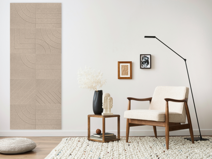 Maeven Art akoestisch paneel Loa I - Beige
