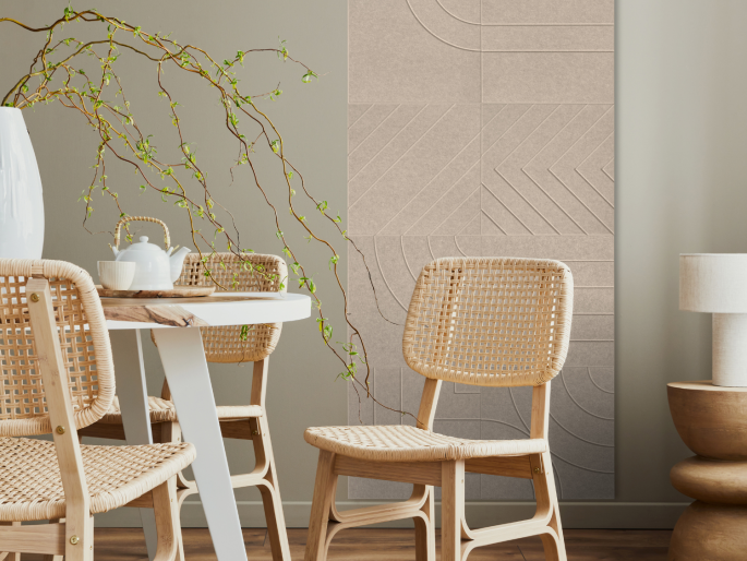 Maeven Art akoestisch paneel Loa I - Beige