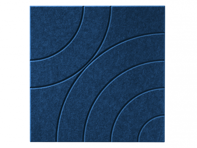 Maeven Art akoestisch paneel Loa VIII - Navy Blue