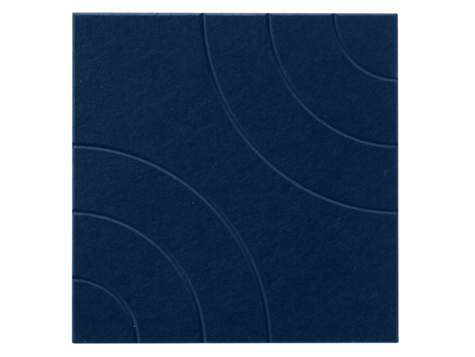 Maeven Art akoestisch paneel Maya III - Navy Blue
