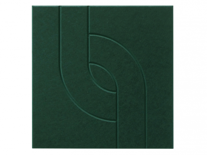 Maeven Art akoestisch paneel Maya V - Deep Green