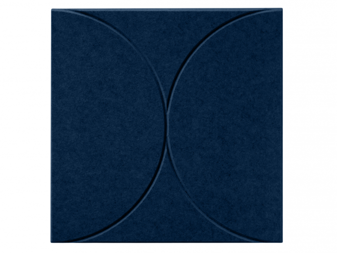 Maeven Art akoestisch paneel Sadé I - Navy Blue