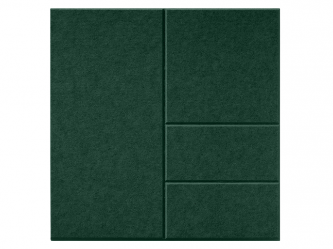 Maeven Art akoestisch paneel Sadé III - Deep Green