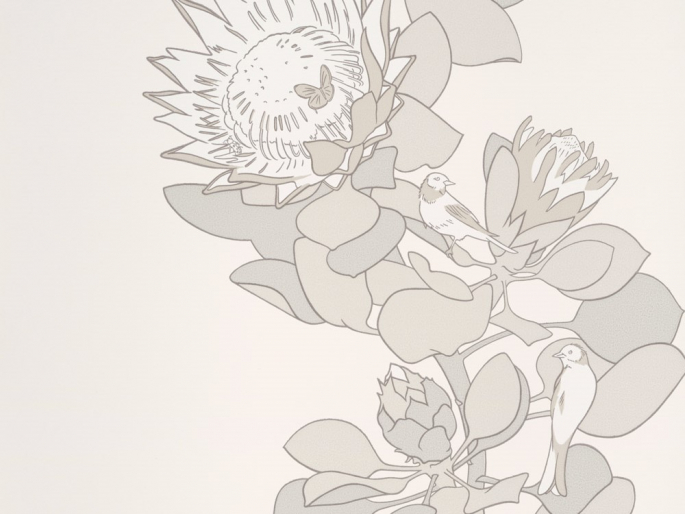 Paint & Paper Library Protea Trail - Slate
