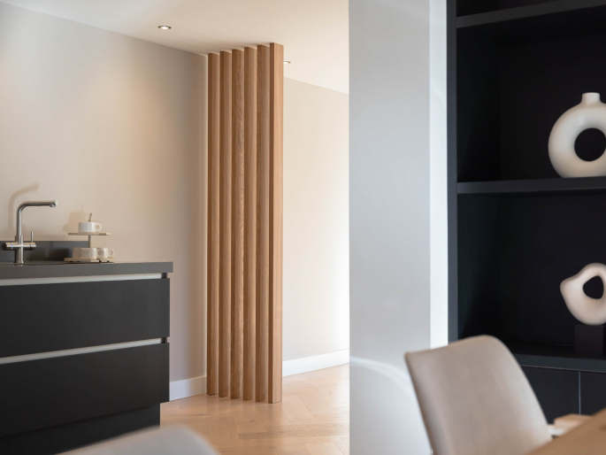 Roomdivider natuurlijk eiken