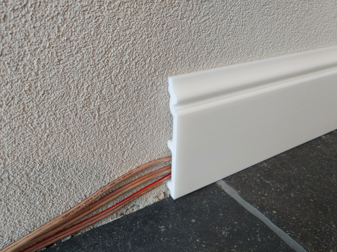 Orac vloerplint SX118 - 16 stuks gespoten beige