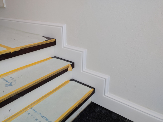 Orac vloerplint SX118 - 16 stuks gespoten beige