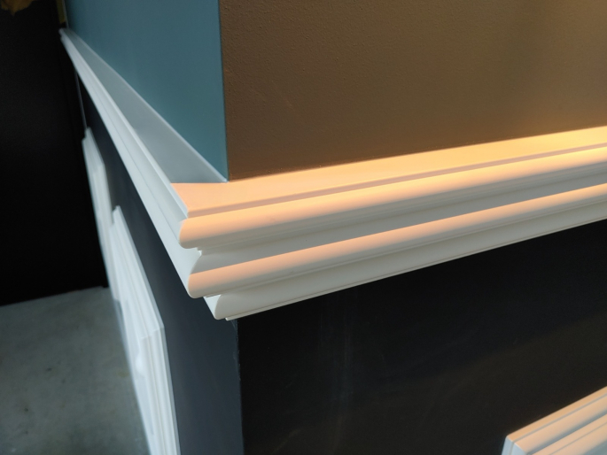 Orac wandlijst P4025 hoekdetail