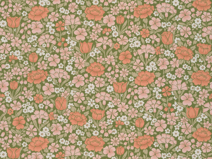 Little Greene Springflowers - Garden