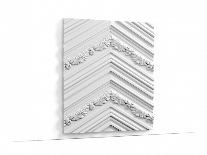 Orac wandpaneel W130 - Chevron