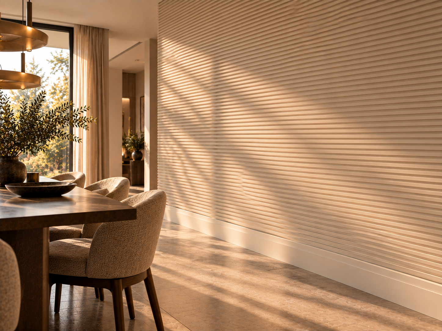 Interieur met Orac 3D wandpanelen en reliëf